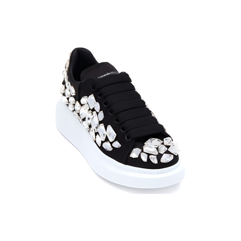 Shop (Women) Alexander McQueen Lace Up 'Fashion Black' 733013W4SBM1064