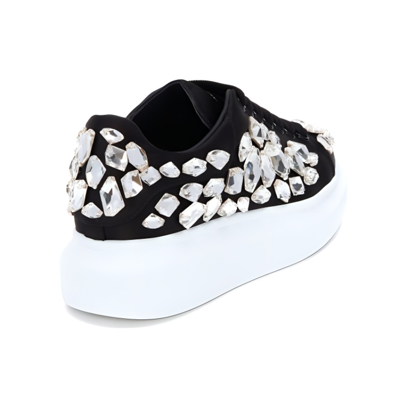 Purchase (Women) Alexander McQueen Lace Up 'Fashion Black' 733013W4SBM1064