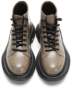 (W) Alexander McQueen Sepatu Bot Pergelangan 'Khaki' 595469WHZ812610 Shop (W) Alexander McQueen Sepatu Bot Pergelangan 'Khaki' 595469WHZ812610