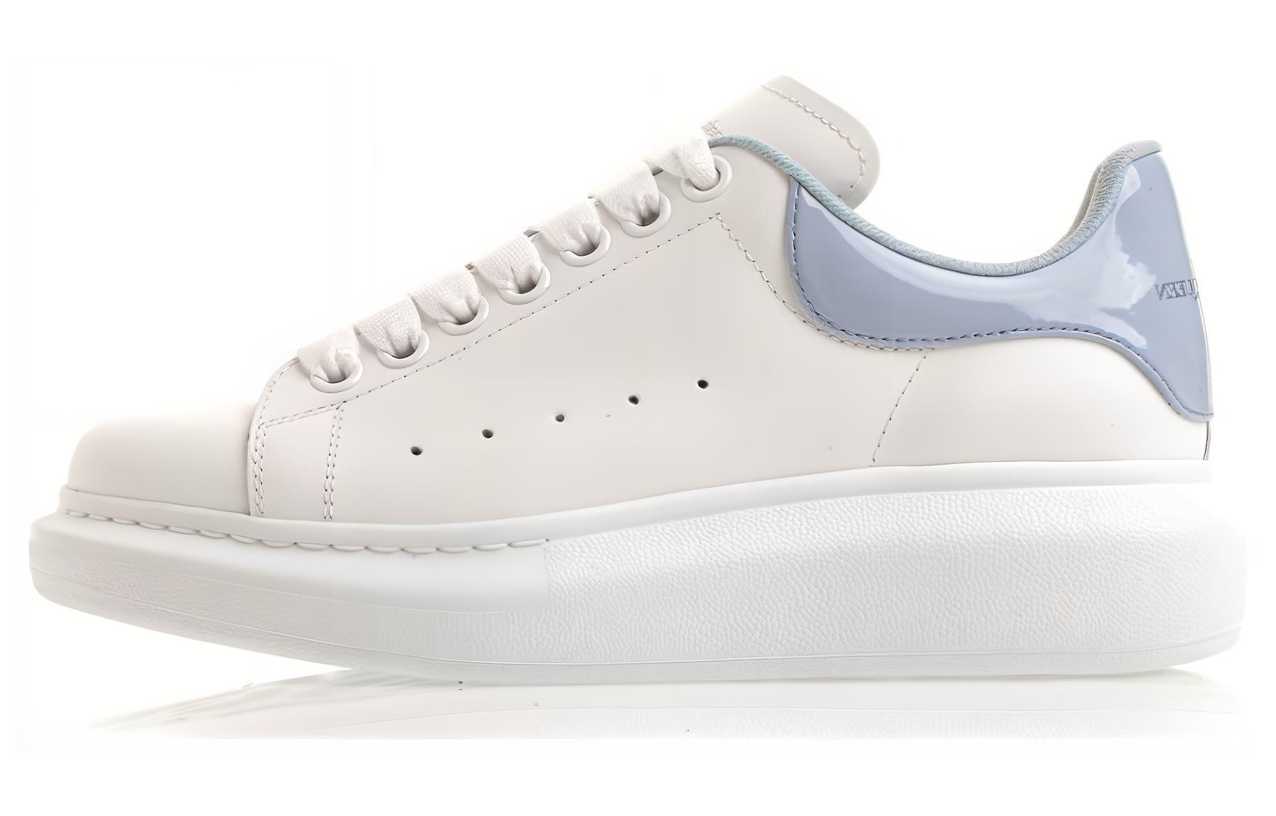 (Women) Alexander McQueen Larry Oversize Sneakers 'White Blue' 697101WIBND9760