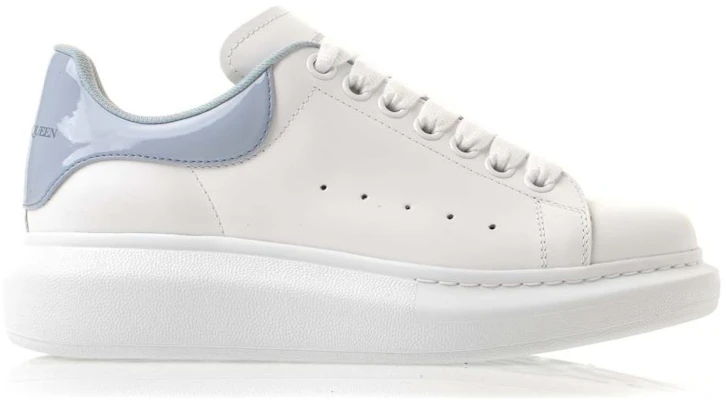 Alexander McQueen亞歷山大麥昆 小牛皮低筒 时尚板鞋 女款 白藍 Order Alexander McQueen亞歷山大麥昆 小牛皮低筒 时尚板鞋 女款 白藍