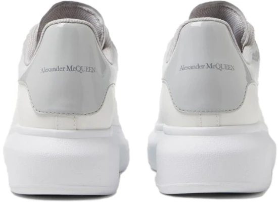 (W) アレキサンダー・マックイーン ラリー オーバーサイズ スニーカー (ホワイト/グレー) 697101WIBND9766 Shop (W) アレキサンダー・マックイーン ラリー オーバーサイズ スニーカー (ホワイト/グレー) 697101WIBND9766