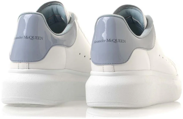 Alexander McQueen亞歷山大麥昆 小牛皮低筒 时尚板鞋 女款 白藍 Purchase Alexander McQueen亞歷山大麥昆 小牛皮低筒 时尚板鞋 女款 白藍