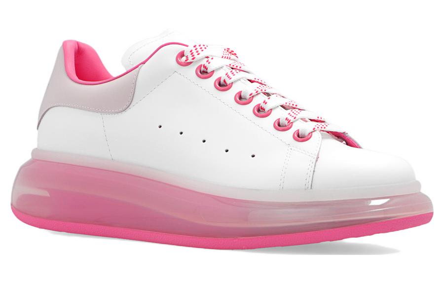 (W) Alexander McQueen Larry Oversized Sneaker 'Clear Sole White Pink' 圖 2