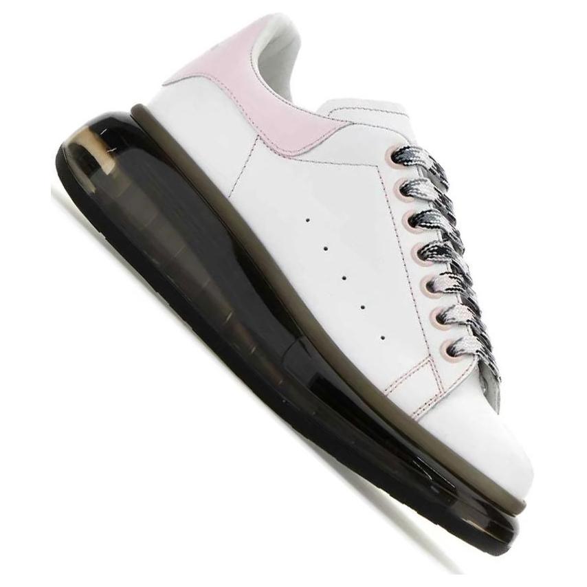 Lookbook Alexander McQueen亞歷山大麥昆 小牛皮 簡約舒適 低筒 板鞋 女款 白色