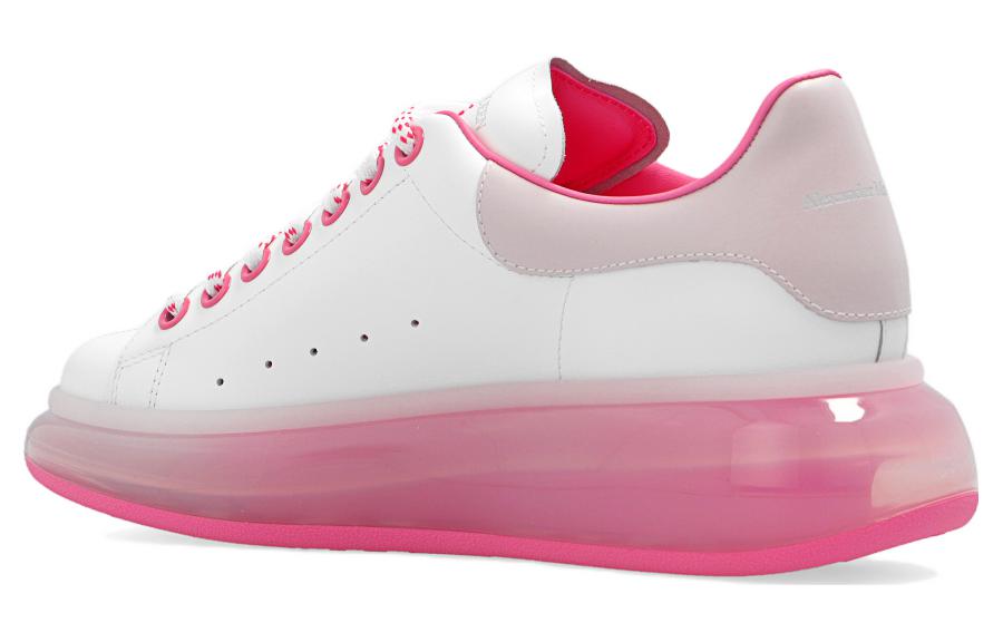 (W) Alexander McQueen Larry Oversized Sneaker 'Clear Sole White Pink' 圖 4