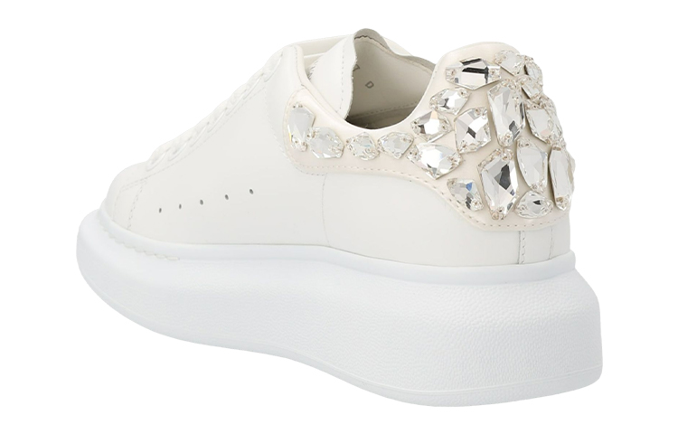 (W) Alexander McQueen Larry Sneakers 'Crystal White' 圖 2