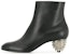 (W) But But Buku Lali Kulit Alexander McQueen 'Hitam' 586428WHWQ11081