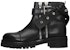 (W) Alexander McQueen But Ankle Kulit 'Fesyen Hitam' 508304WHR5F1000