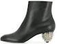 Buy (Women) Alexander McQueen Leather Ankle Boot 'Black' 586428WHWQ11081