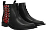 Order (W) Alexander McQueen Bota de Cuero al Tobillo 'Negra' 1493541WHR541091