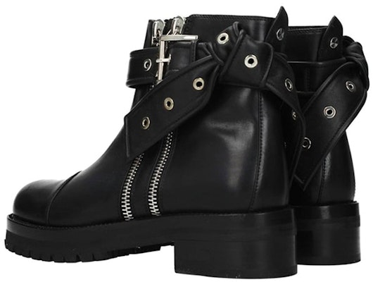 (Women) Alexander McQueen Leather Ankle Boot 'Black Fashion' 508304WHR5F1000 Lookbook (Women) Alexander McQueen Leather Ankle Boot 'Black Fashion' 508304WHR5F1000
