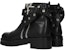 (W) Alexander McQueen But Ankle Kulit 'Fesyen Hitam' 508304WHR5F1000