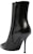 (W) Alexander McQueen But Angkle Kulit 'Black Stiletto' 718880WHSWD1081