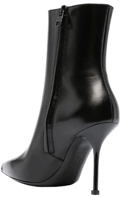 (Women) Alexander McQueen Leather Ankle Boot 'Black Stiletto' 718880WHSWD1081 Shop (Women) Alexander McQueen Leather Ankle Boot 'Black Stiletto' 718880WHSWD1081