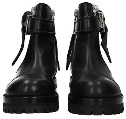 (Women) Alexander McQueen Leather Ankle Boot 'Black Fashion' 508304WHR5F1000 Shop (Women) Alexander McQueen Leather Ankle Boot 'Black Fashion' 508304WHR5F1000