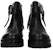 (W) Alexander McQueen But Ankle Kulit 'Fesyen Hitam' 508304WHR5F1000