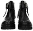 Shop (W) Alexander McQueen But Ankle Kulit 'Fesyen Hitam' 508304WHR5F1000