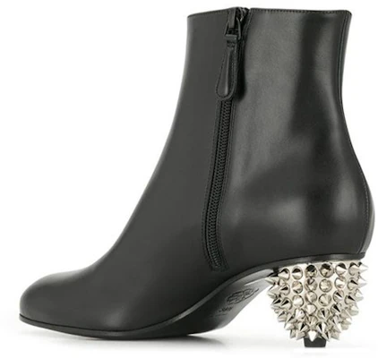 (Women) Alexander McQueen Leather Ankle Boot 'Black' 586428WHWQ11081 Shop (Women) Alexander McQueen Leather Ankle Boot 'Black' 586428WHWQ11081