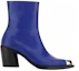 Order (W) Bota de Cuero Alexander McQueen Tobillera 'Azul' 709986WHSWD4394