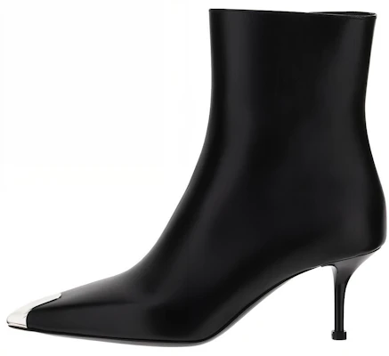 (W) Alexander McQueen Sepatu Boot Kulit Pendek 'Fashion Black' 719531WHSWD1081 Buy (W) Alexander McQueen Sepatu Boot Kulit Pendek 'Fashion Black' 719531WHSWD1081