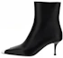 Buy (W) Alexander McQueen Sepatu Boot Kulit Pendek 'Fashion Black' 719531WHSWD1081