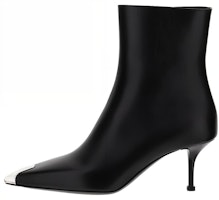 (Women) Alexander McQueen Leather Ankle Boot 'Fashion Black' 719531WHSWD1081 (Women) Alexander McQueen Leather Ankle Boot 'Fashion Black' 719531WHSWD1081