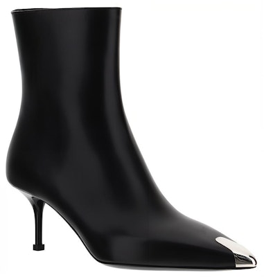 (Women) Alexander McQueen Leather Ankle Boot 'Fashion Black' 719531WHSWD1081 Lookbook (Women) Alexander McQueen Leather Ankle Boot 'Fashion Black' 719531WHSWD1081