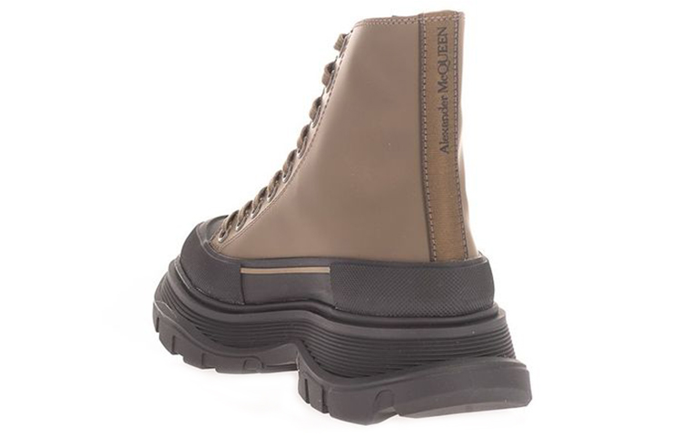 Order (W) 알렉산더 맥퀸 그린 패션 가죽 앵클 부츠 633900WHYK33241