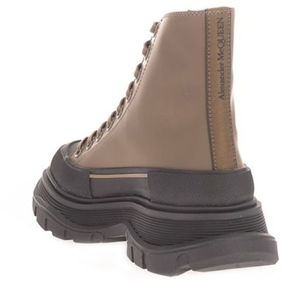 (Women) Alexander McQueen Leather Ankle Boot 'Green Fashion' 633900WHYK33241 Order (Women) Alexander McQueen Leather Ankle Boot 'Green Fashion' 633900WHYK33241