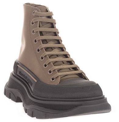 (Women) Alexander McQueen Leather Ankle Boot 'Green Fashion' 633900WHYK33241 Lookbook (Women) Alexander McQueen Leather Ankle Boot 'Green Fashion' 633900WHYK33241
