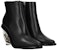 (Women) Alexander McQueen Leather Ankle Boots 'Black' 493533WHMUJ1081