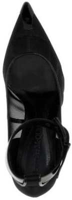 (Women) Alexander McQueen Leather Black 'Pointed Toe Stiletto' 744480W4AB21000 Order (Women) Alexander McQueen Leather Black 'Pointed Toe Stiletto' 744480W4AB21000