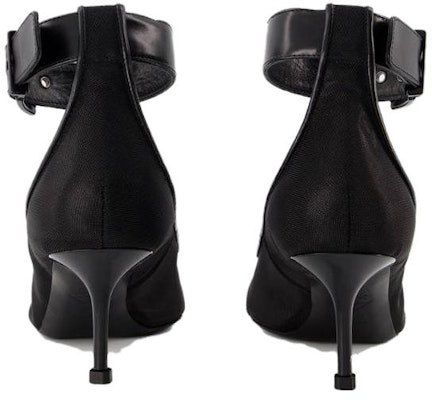 (Women) Alexander McQueen Leather Black 'Pointed Toe Stiletto' 744480W4AB21000 Shop (Women) Alexander McQueen Leather Black 'Pointed Toe Stiletto' 744480W4AB21000