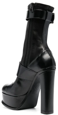 (W) But Kasut Buka Buku Kulit Alexander McQueen 'Hitam' 718392WHSWH1081 Lookbook (W) But Kasut Buka Buku Kulit Alexander McQueen 'Hitam' 718392WHSWH1081