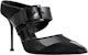 (W) Sandal Fesyen Alexander McQueen Kulit Buckle 'Hitam' 744759W4AB21000