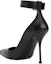 Lookbook (W) Alexander McQueen Kasut Tumit Tinggi Kulit Gesper 'Fesyen Hitam' 757512WIEA11081