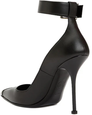 (Women) Alexander McQueen Leather Buckle High Heel 'Black Fashion' 757512WIEA11081 Lookbook (Women) Alexander McQueen Leather Buckle High Heel 'Black Fashion' 757512WIEA11081