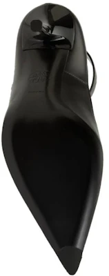 (Women) Alexander McQueen Leather Buckle High Heel 'Black Fashion' 757512WIEA11081 Details for (Women) Alexander McQueen Leather Buckle High Heel 'Black Fashion' 757512WIEA11081