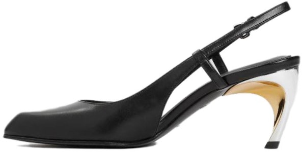 Alexander McQueen亞歷山大麥昆 皮革 圓頭 搭扣 細跟 高筒鞋 6.5cm 女款 黑色 Buy Alexander McQueen亞歷山大麥昆 皮革 圓頭 搭扣 細跟 高筒鞋 6.5cm 女款 黑色