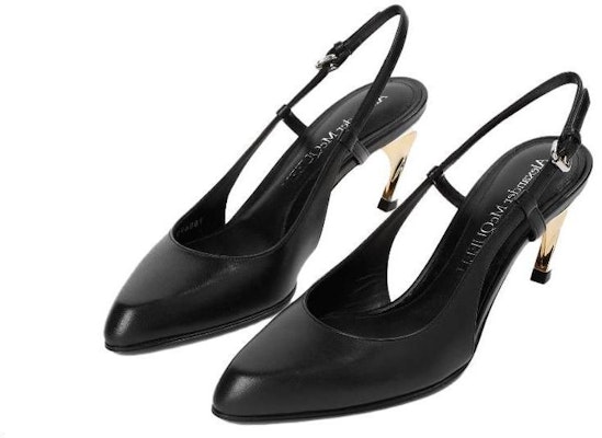 (Women) Alexander McQueen Leather Buckle Pumps 'Black Stiletto' 780690WIEX21399 Lookbook (Women) Alexander McQueen Leather Buckle Pumps 'Black Stiletto' 780690WIEX21399