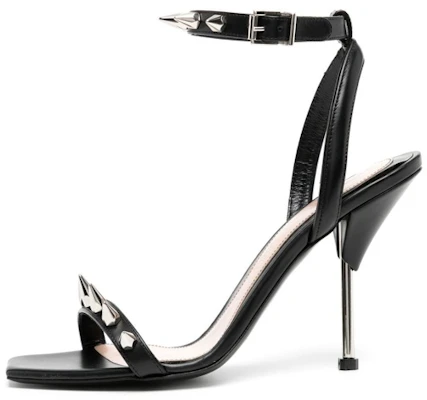 (Women) Alexander McQueen Leather Buckle Sandal 'Black Fashion' 658240WHWQ11081 Buy (Women) Alexander McQueen Leather Buckle Sandal 'Black Fashion' 658240WHWQ11081