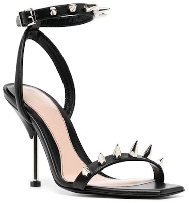 (Women) Alexander McQueen Leather Buckle Sandal 'Black Fashion' 658240WHWQ11081 Order (Women) Alexander McQueen Leather Buckle Sandal 'Black Fashion' 658240WHWQ11081