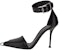 (W) 'Alexander McQueen Kulit Buckle Stiletto 'Hitam' 718871WHSWD1081
