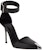 (W) 'Alexander McQueen Kulit Buckle Stiletto 'Hitam' 718871WHSWD1081