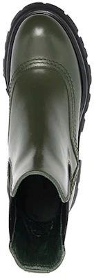 (W) Botas Cortas Chelsea de Cuero Alexander McQueen 'Olive Black'. 666368WHZ843241 Shop (W) Botas Cortas Chelsea de Cuero Alexander McQueen 'Olive Black'. 666368WHZ843241