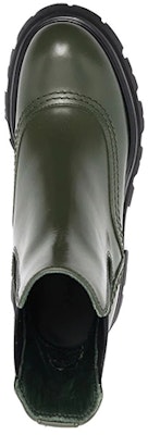 (Women) Alexander McQueen Leather Chelsea Ankle Boots 'Olive Black' 666368WHZ843241 Shop (Women) Alexander McQueen Leather Chelsea Ankle Boots 'Olive Black' 666368WHZ843241