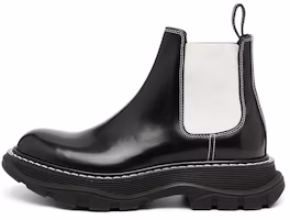 (Women) Alexander McQueen Leather Chelsea Boot 'Black' 641837WHZ8H1396 (Women) Alexander McQueen Leather Chelsea Boot 'Black' 641837WHZ8H1396