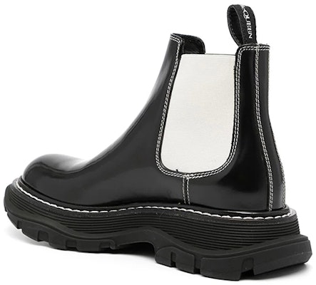 (Women) Alexander McQueen Leather Chelsea Boot 'Black' 641837WHZ8H1396 Lookbook (Women) Alexander McQueen Leather Chelsea Boot 'Black' 641837WHZ8H1396