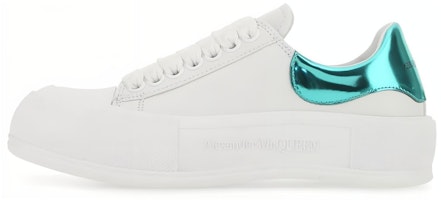 (W) 亚历山大·麦昆白绿色皮革时尚运动鞋 716636WICEL9079 Buy (W) 亚历山大·麦昆白绿色皮革时尚运动鞋 716636WICEL9079